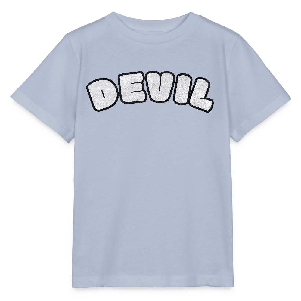 Tokyo Devil Kinder T-Shirt | DEVIL Print - Lavendel-Violett