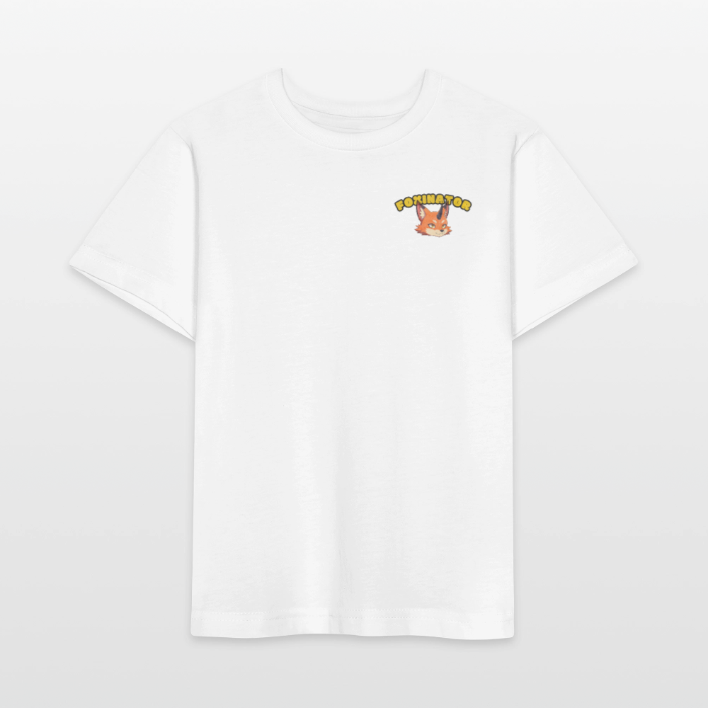 Tokyo Devil Kinder T-Shirt FOXINATOR | Organic Cotton - Weiß