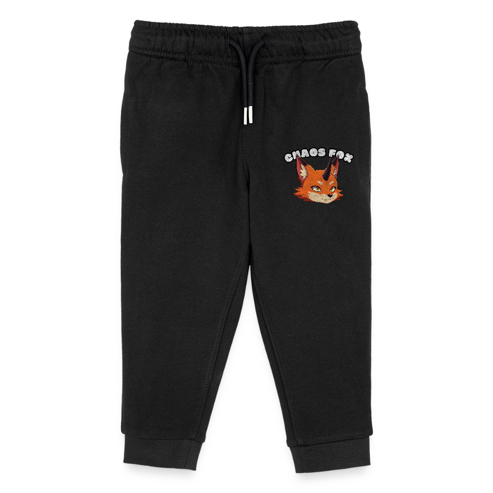 Tokyo Devil Kinder Bio Jogginghose Mini Mover | Organic Cotton Streetwear - Schwarz