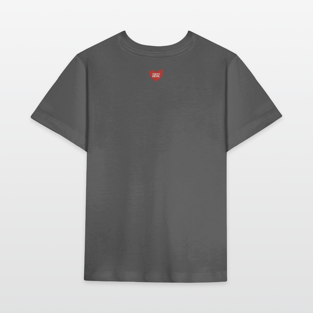 Tokyo Devil Kids T-Shirt Chaos Fox | Organic Cotton - Anthrazit