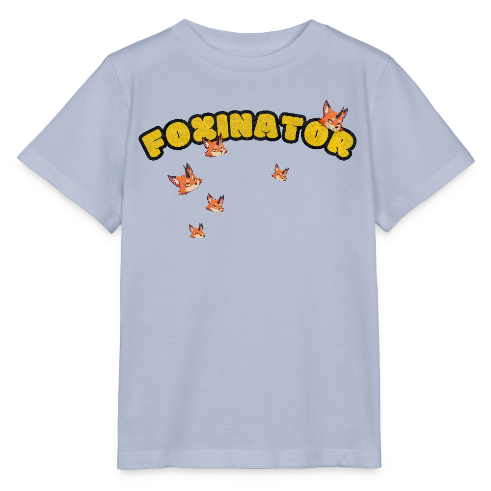 Tokyo Devil Kinder T-Shirt FOXINATOR Oni-Fuchs | Organic Cotton - Lavendel-Violett