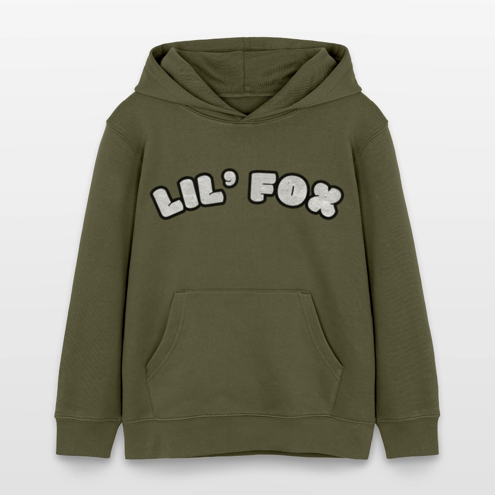 LIL`FOX Oni-Fuchs Kinder Bio-Hoodie | Tokyo Devil - Khaki
