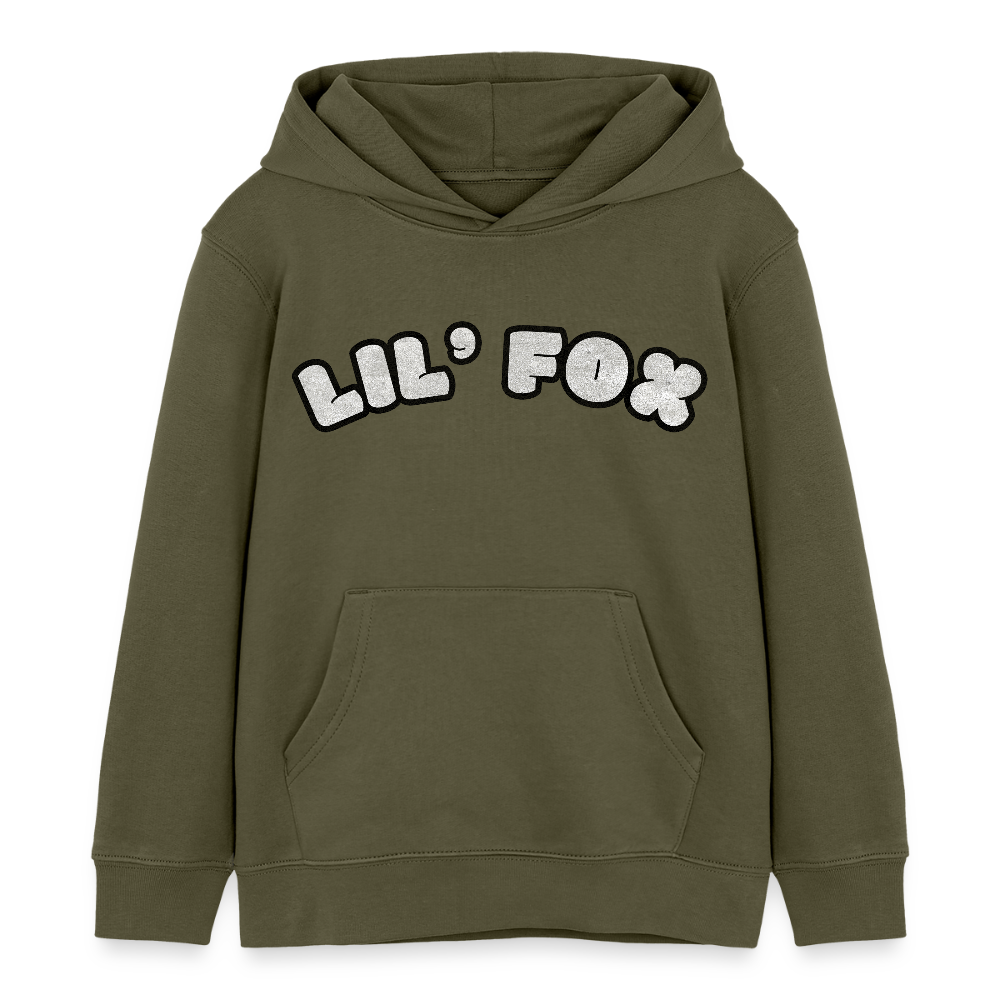 LIL`FOX Oni-Fuchs Kinder Bio-Hoodie | Tokyo Devil - Khaki