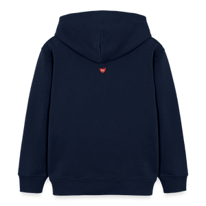 TD Logo Kinder Bio-Hoodie | Tokyo Devil - Navy