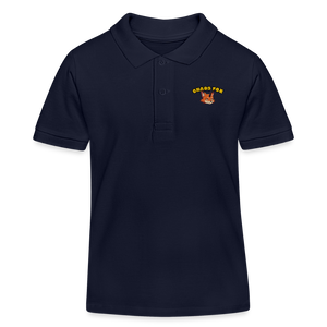 CHAOS FOX Kinder Bio-Poloshirt | Tokyo Devil - Navy