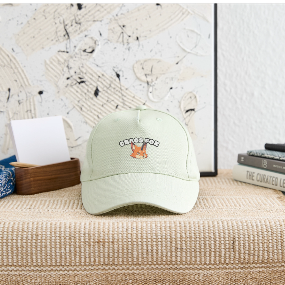Tokyo Devil Kinder Bio-Basecap Organic Cotton - Helles Mintgrün