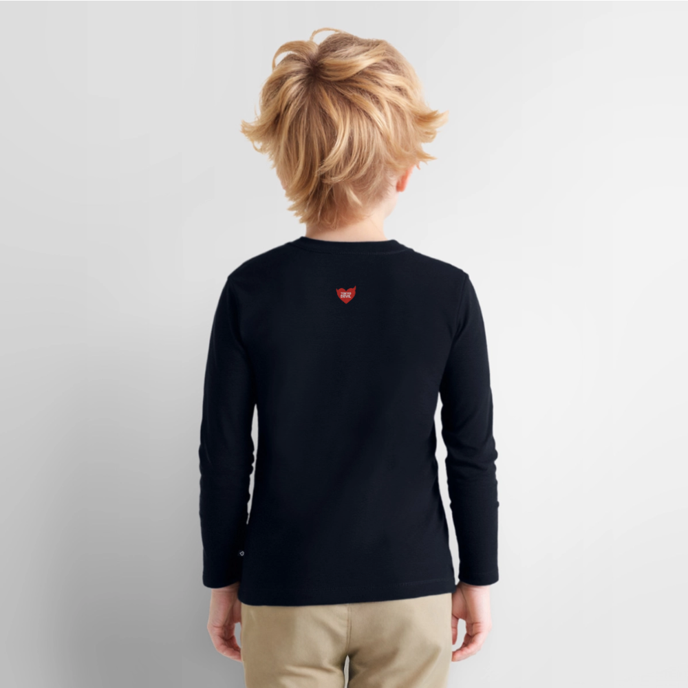 Tokyo Devil Premium Langarmshirt Streetwear | Unisex Basic - Navy