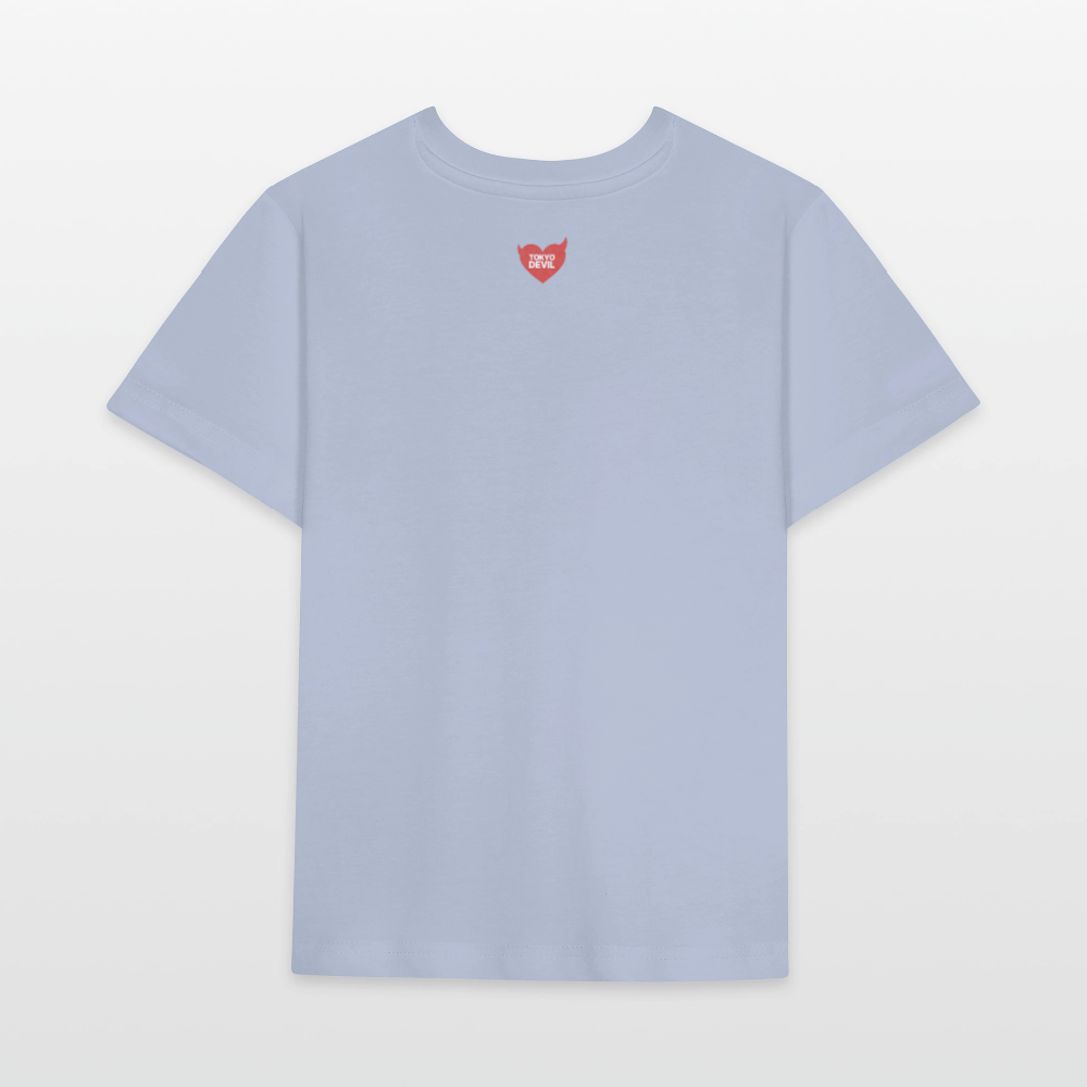 Tokyo Devil Kinder T-Shirt Foxinator Coralblue | Organic Cotton - Lavendel-Violett