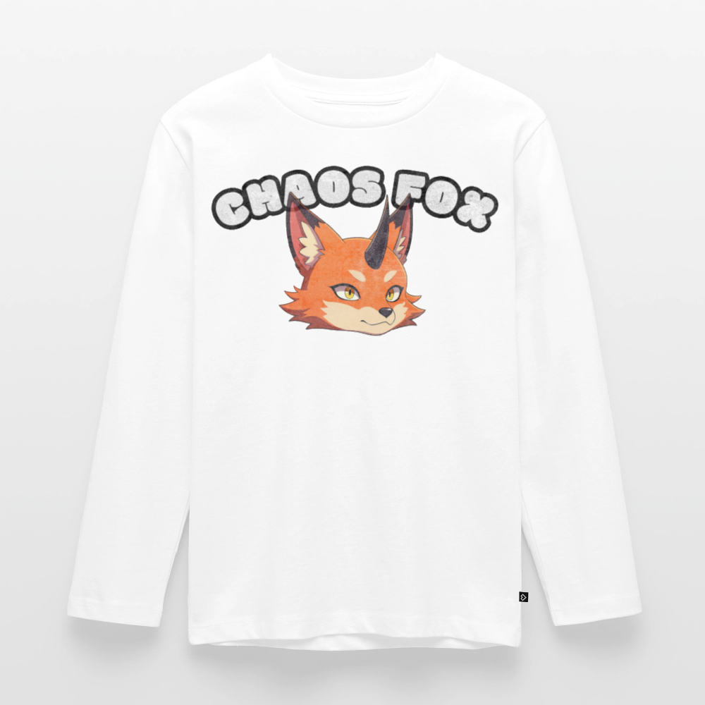 Tokyo Devil Premium Langarmshirt Streetwear | Unisex Basic - Weiß