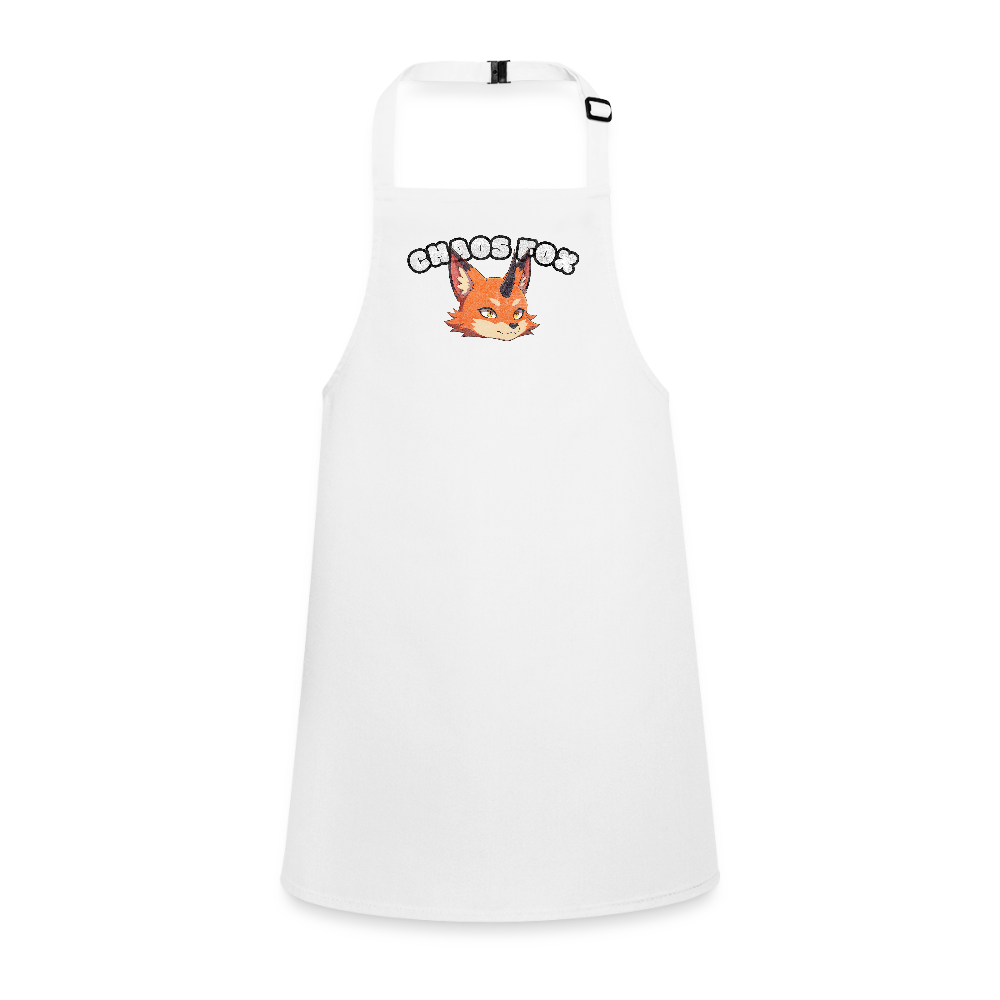 Tokyo Devil Kinder Schürze Streetwear | Robust & Waschbar - Weiß