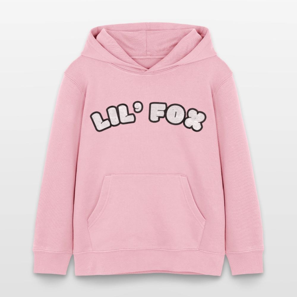 LIL`FOX Oni-Fuchs Kinder Bio-Hoodie | Tokyo Devil - Hellrosa