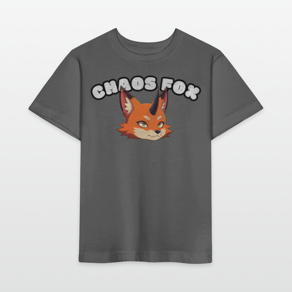 Tokyo Devil Kids T-Shirt Chaos Fox | Organic Cotton - Anthrazit