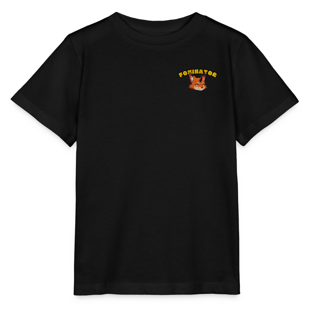 Tokyo Devil Kinder T-Shirt FOXINATOR | Organic Cotton - Schwarz