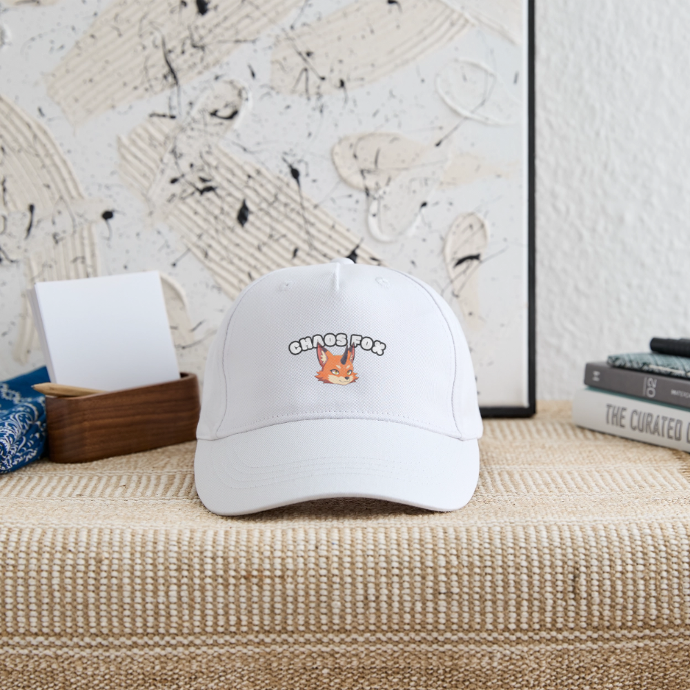 Tokyo Devil Kinder Bio-Basecap Organic Cotton - Weiß