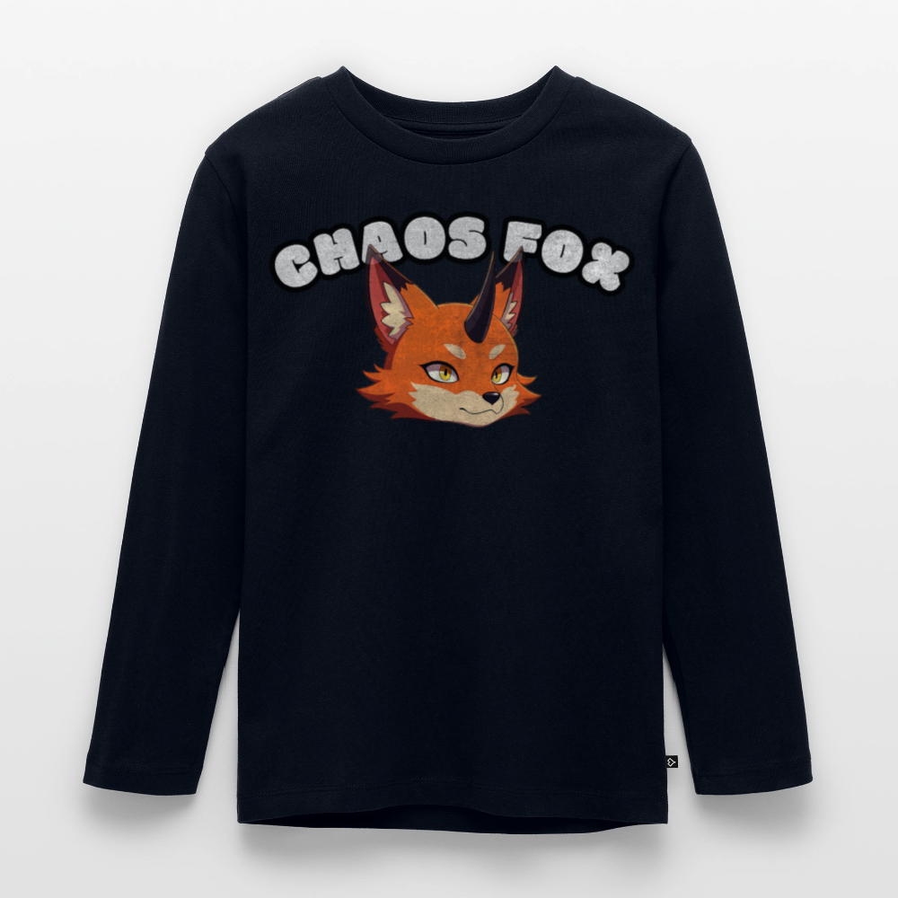 Tokyo Devil Premium Langarmshirt Streetwear | Unisex Basic - Navy