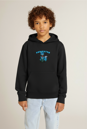 Tokyo Devil Teen Streetwear Kuschel-Hoodie | Foxinator Coralblue