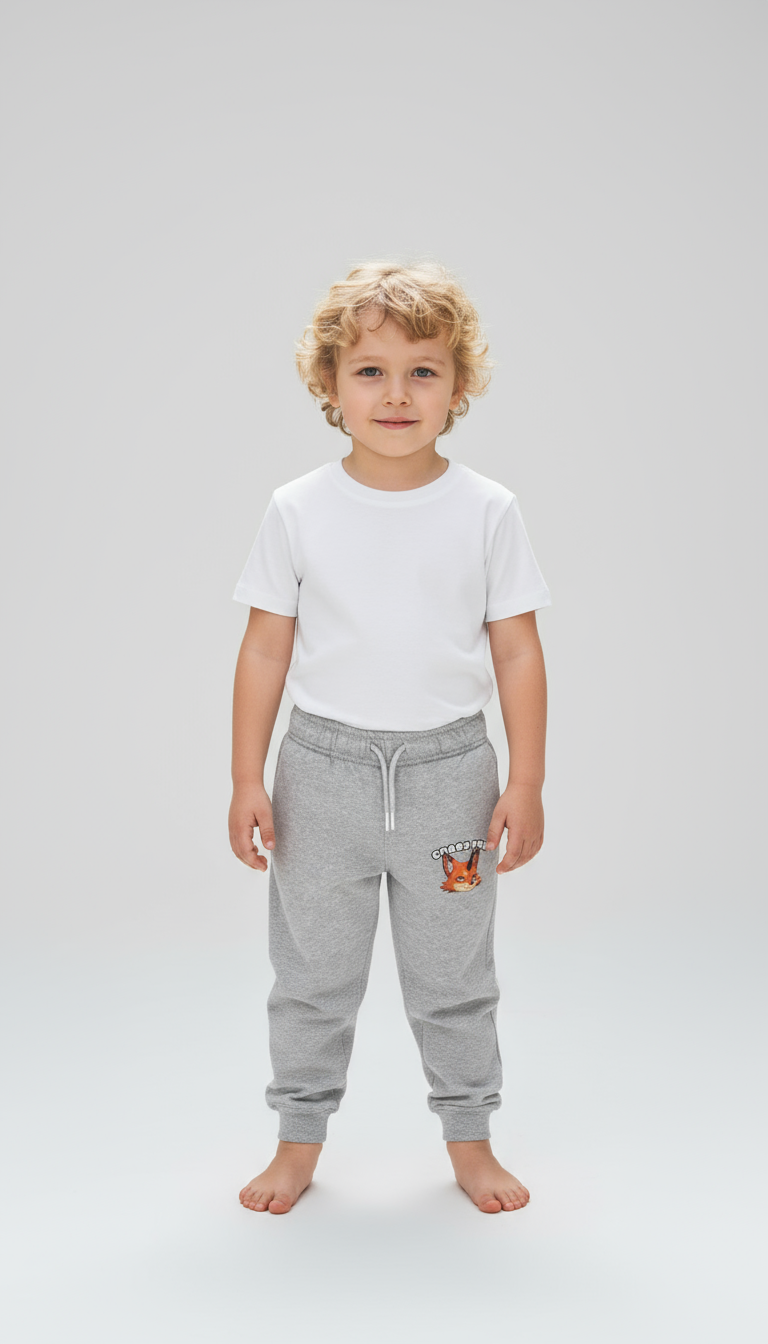 Jogginghose Kinder Grau | Tokyo Devil