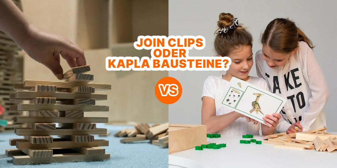 Join Clips oder Kapla – Der große Konstruktionsspielzeug-