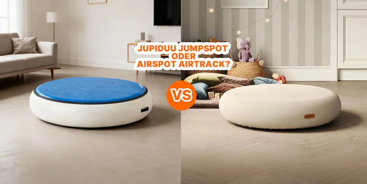 AirSpot AirTrack Factory oder Jupiduu Jumpspot? – Der große Kinder Trampolin-Hüpfkissen Vergleich