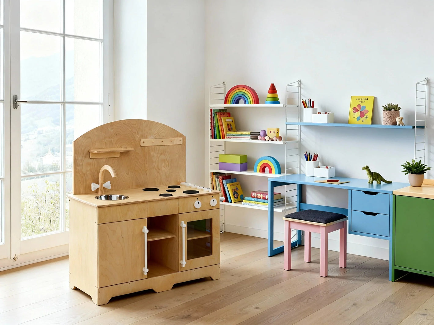 Kinderküchen aus Holz