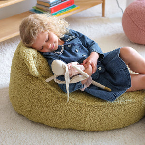 Wigiwama Bear Bean Bag – Teddy Fabric Bean Bag for Kids