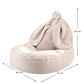 Sitzsack Bunny für Kinder aus Vliesstoff | Wigiwama