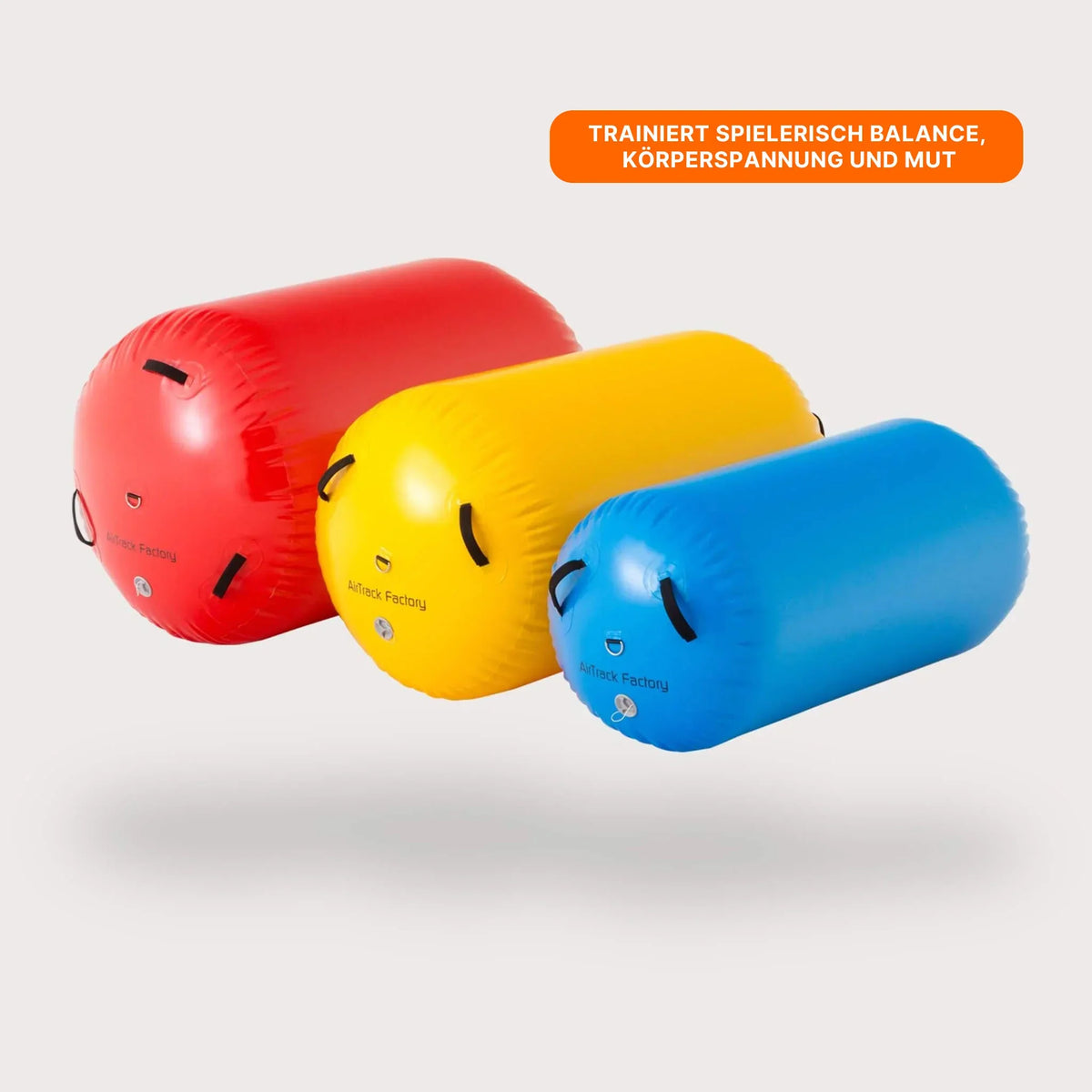 Aufblasbare Turnrolle für Kinder – AirRolls für Bewegung & Turnen | AirTrack Factory