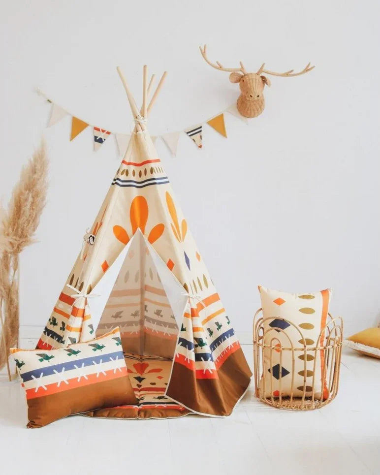 Kinder Spielzelt (Tipi-Zelt) Native Vibe | Moi Mili