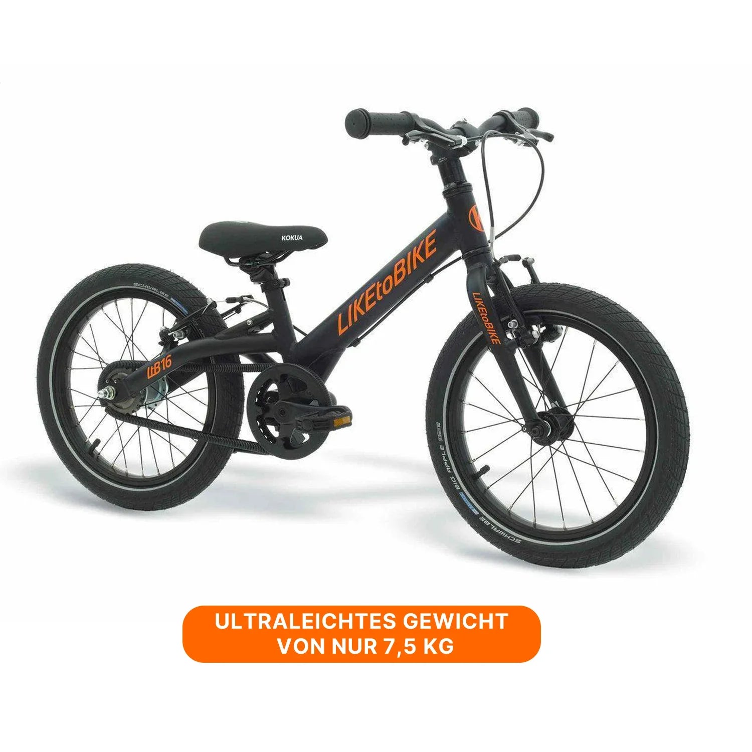 Kokua LIKEtoBIKE 16s Automatix| Kinderfahrrad 16 Zoll Automatik