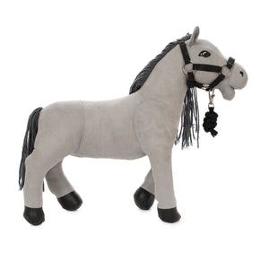 Spielzeugpony Lucky, graues kuscheliges Pony by ASTRUP®