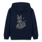 LIL`FOX Oni-Fuchs Kinder Bio-Hoodie | Tokyo Devil - Navy