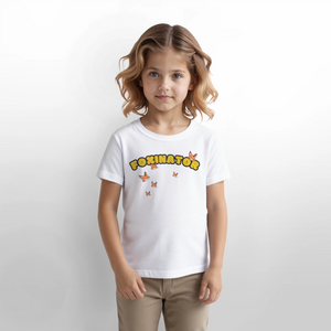 Tokyo Devil Kinder T-Shirt FOXINATOR Oni-Fuchs | Organic Cotton - Weiß