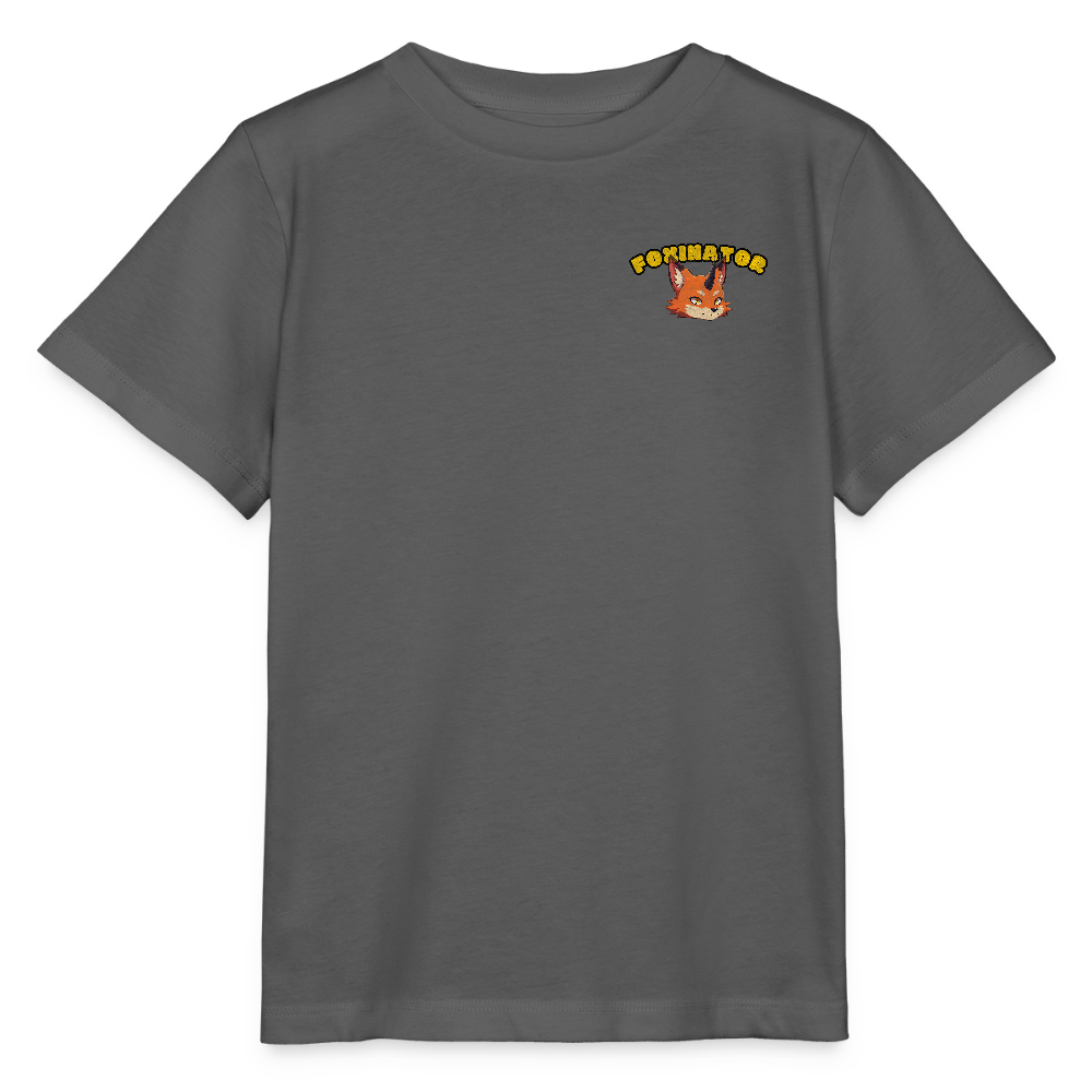 Tokyo Devil Kinder T-Shirt FOXINATOR | Organic Cotton - Anthrazit