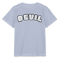 Tokyo Devil Kinder T-Shirt | DEVIL Print - Lavendel-Violett