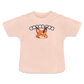 Tokyo Devil Baby T-Shirt Mini Tee | 100% Baumwolle | Mit Druckknöpfen - Kristallrosa