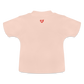 Tokyo Devil Baby T-Shirt Mini Tee | 100% Baumwolle | Mit Druckknöpfen - Kristallrosa