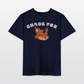 Tokyo Devil Kids T-Shirt Chaos Fox | Organic Cotton - Navy