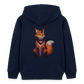 Tokyo Devil Kinder Hoodie FOXINATOR Oni-Fuchs | Bio-Baumwolle - Navy