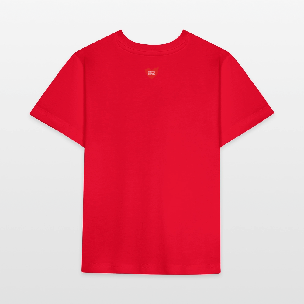 Tokyo Devil Kids T-Shirt Chaos Fox | Organic Cotton - Rot