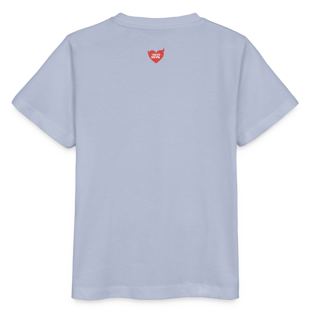 Tokyo Devil Kinder T-Shirt FOXINATOR Oni-Fuchs | Organic Cotton - Lavendel-Violett
