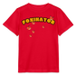 Tokyo Devil Kinder T-Shirt FOXINATOR Oni-Fuchs | Organic Cotton - Rot