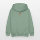 Tokyo Devil Teen Streetwear Kuschel-Hoodie | Chaos Fox - Graugrün