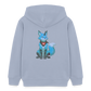Tokyo Devil Kinder Hoodie LIL`DEVILS Oni-Fuchs Coral | Bio-Baumwolle - Lavendel-Violett
