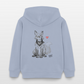 LIL`FOX Oni-Fuchs Kinder Bio-Hoodie | Tokyo Devil - Lavendel-Violett