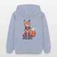Tokyo Devil Kinder Hoodie FOXINATOR Oni-Fuchs | Bio-Baumwolle - Lavendel-Violett