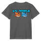 Tokyo Devil Kinder T-Shirt | LIL’ DEVILS Print + Oni-Motive - Anthrazit