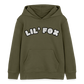 LIL`FOX Oni-Fuchs Kinder Bio-Hoodie | Tokyo Devil - Khaki