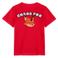 Tokyo Devil Kids T-Shirt Chaos Fox | Organic Cotton - Rot