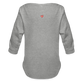 Tokyo Devil Baby Bio-Langarm-Body Organic Cotton | Streetwear Mini Edition - Grau meliert