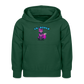 Tokyo Devil Teen Streetwear Kuschel-Hoodie | Lil` Devils Pink Coralblue - Flaschengrün